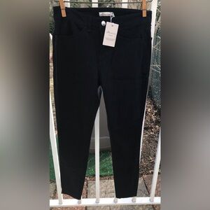 New Women’s Peter Millar Stretch Sateen High Rise Pant, Dark Navy, 0 Crown Sport